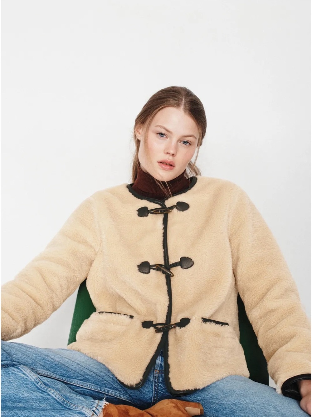 Peter Som x RTR Faux Sherpa Jacket